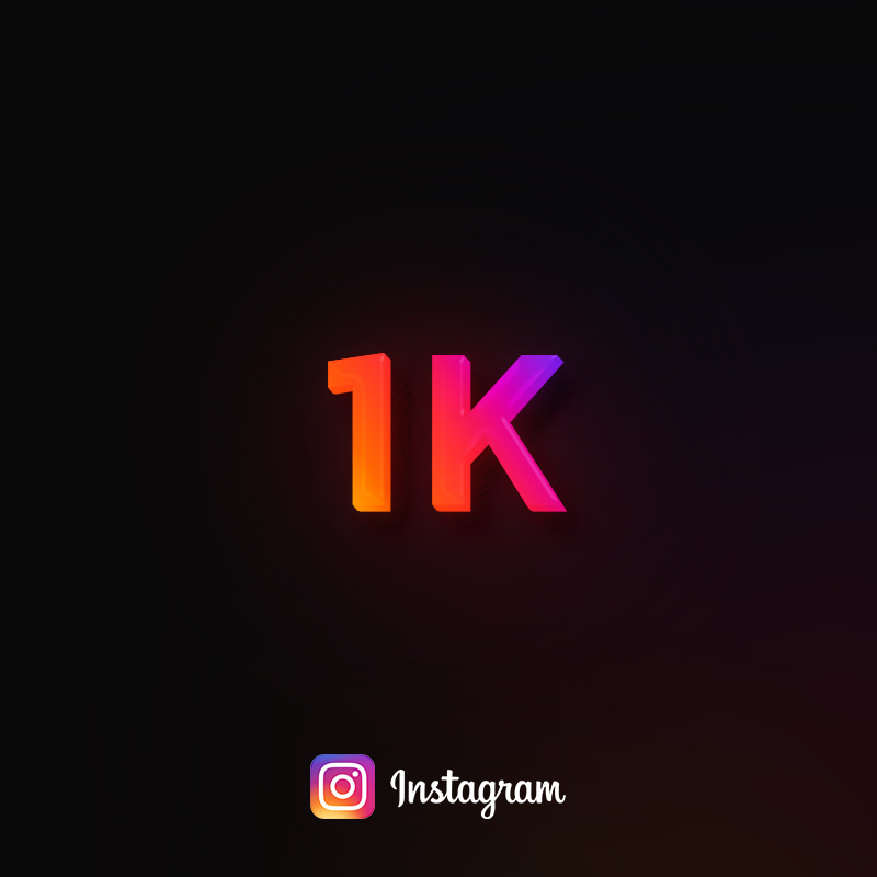 Buy instagram account with 1k followers