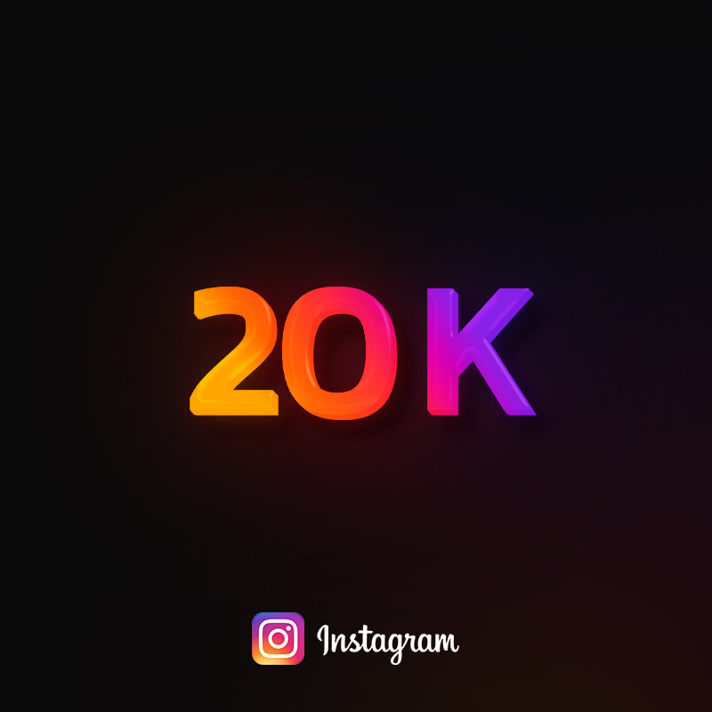 Buy instagram account with 20k followers