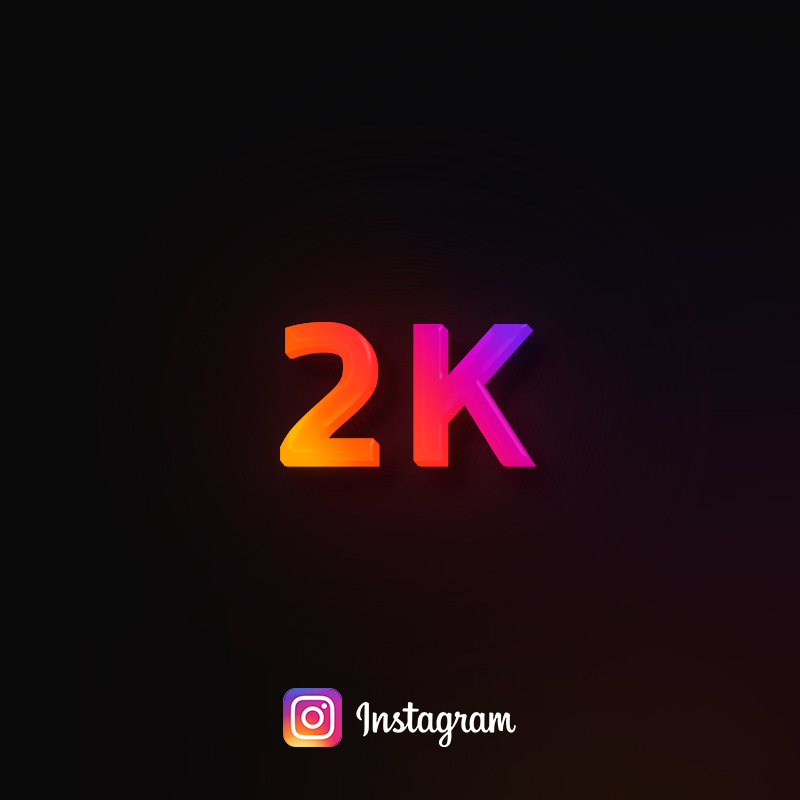 Buy instagram account with 2k followers