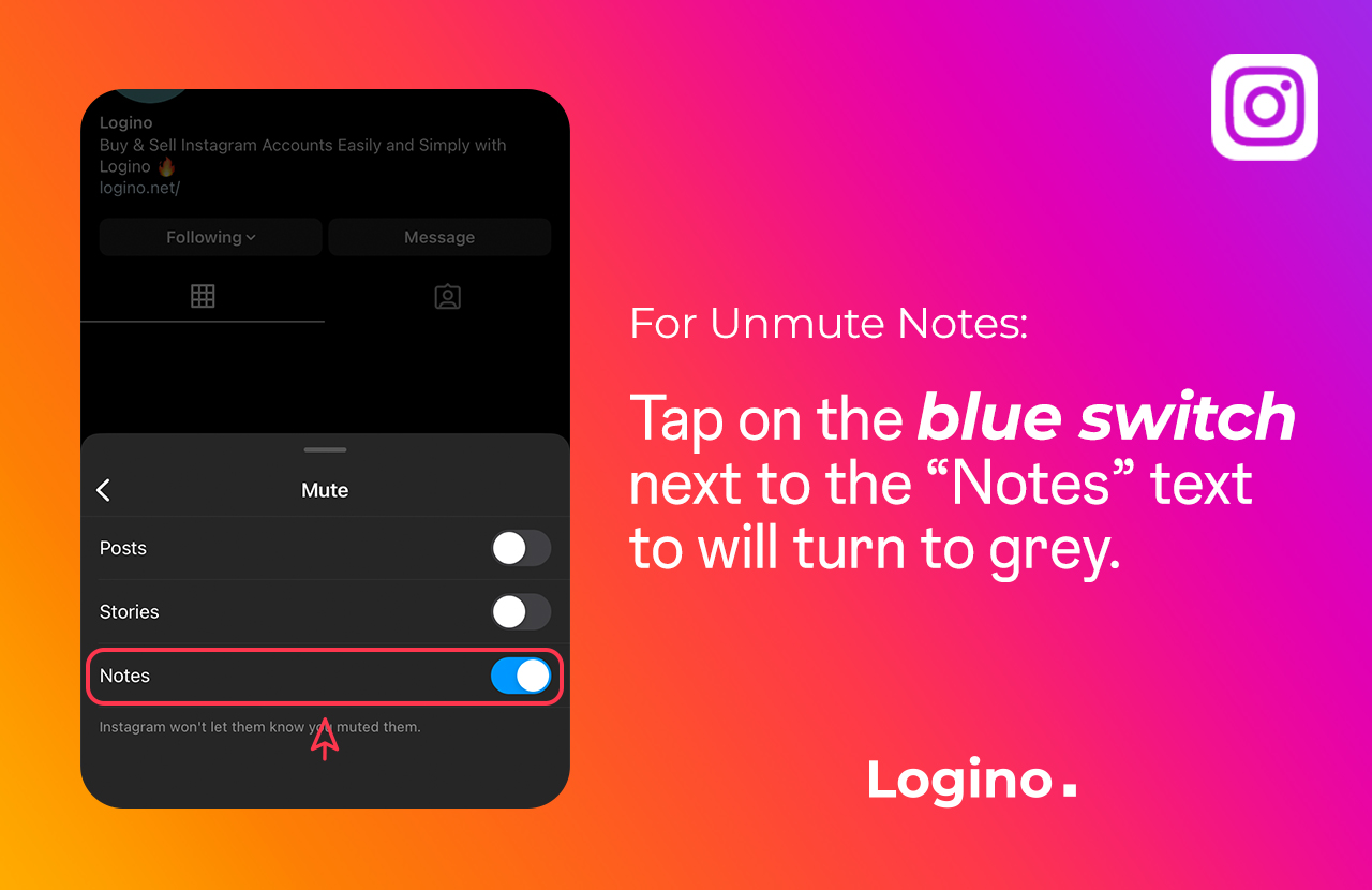 How to Unmute Notes on Instagram